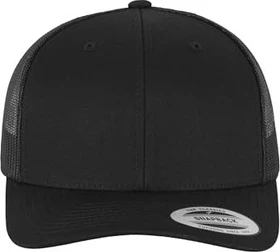 Flexfit YP Classics Retro Trucker Kappe schwarz