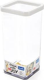 Rotho Premium Loft quadratisch Aufbewahrungsbehälter 1.5l weiß
