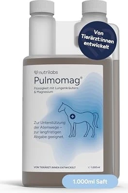 NutriLabs Pulmomag Hustensaft für Pferde, 1l