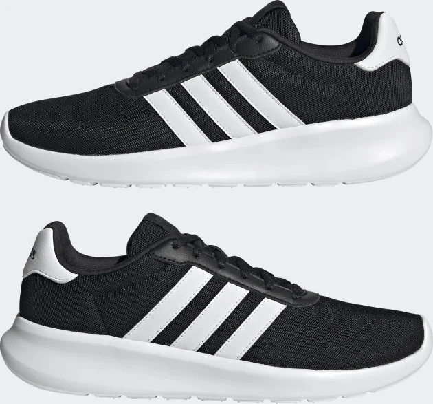 adidas Lite Racer 3.0 core black/cloud white/grey five (Herren)