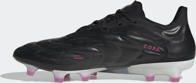 adidas Copa Pure.1 FG core black/zero metalic/team shock pink 2