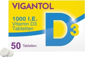 Vigantol 1000 I.E. Tabletten, 50 Stück