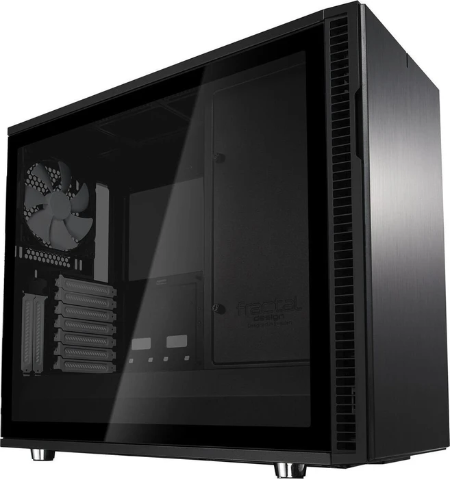 Fractal Design Seitenteil mit Glasfenster für Define R6 Black Dark TG