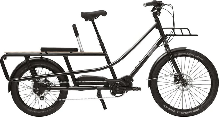 Creme Cycles Happy Wagon 504Wh schwarz
