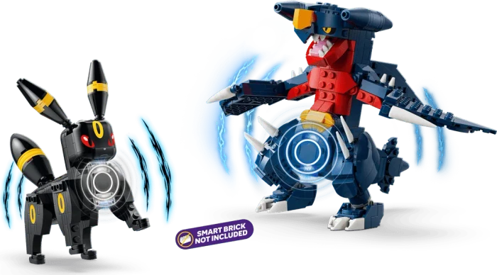 LEGO Pokémon SMART Play - Nachtaras und Knakracks Duell um die Meisterschaft