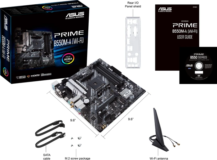 ASUS Prime B550M-A [WI-FI] (AMD AM4)