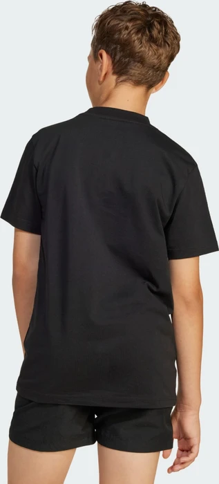 adidas Essentials T-Shirt kurzarm schwarz/weiß (Junior)