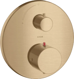 Hansgrohe Axor Starck Thermostat Unterputz mit Absperrventil brushed bronze