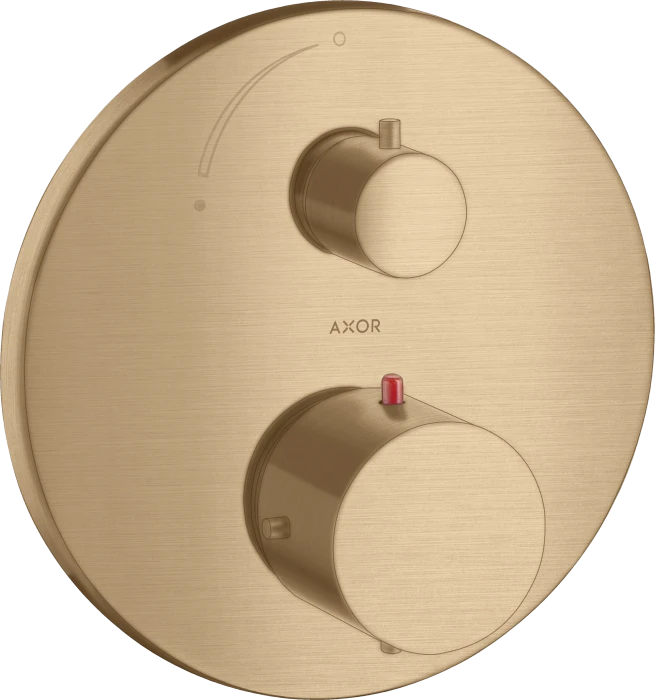 Hansgrohe Axor Starck Thermostat Unterputz mit Absperrventil brushed bronze