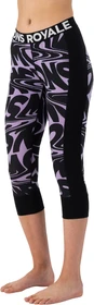 Mons Royale Cascade Merino Hose 3/4 signal lost lupin (Damen)