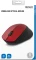Deltaco Wireless Optical Mouse rot/schwarz, USB Vorschaubild