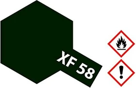 Tamiya Acrylic Paint XF-58 olive green, 23ml