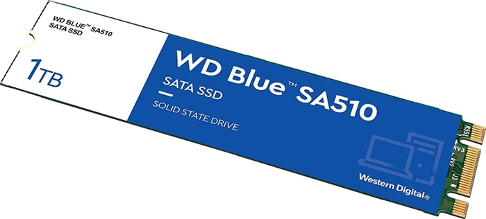 Western Digital WD Blue SA510 SSD 1TB, M.2 2280 / B-M-Key / SATA 6Gb/s