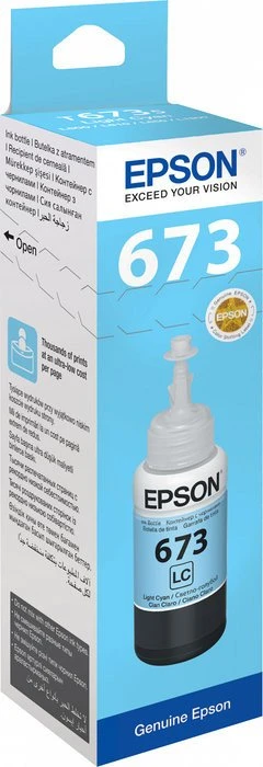 Epson Tinte 673 cyan hell