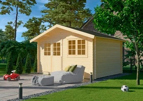 Kiehn-Holz KH 28-021 380x280cm Gerätehaus natur