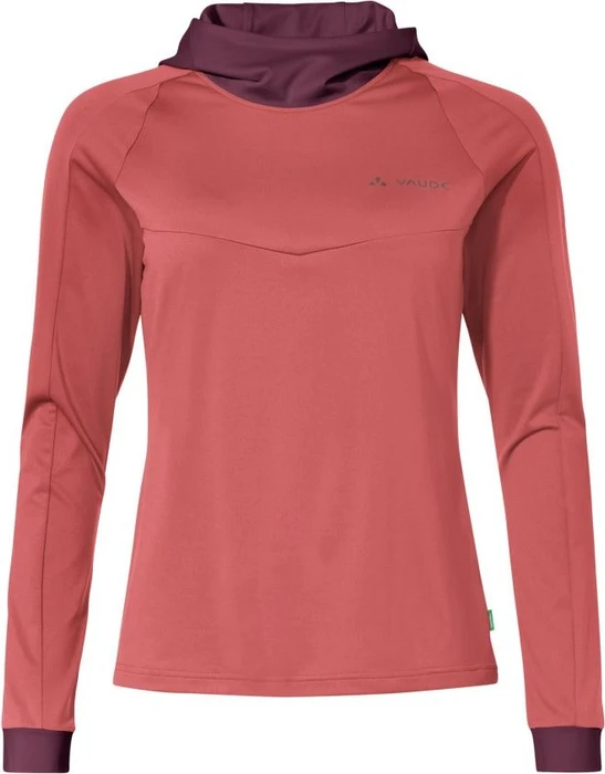 Vaude Qimsa II Hoody Trikot langarm brick uni (Damen)