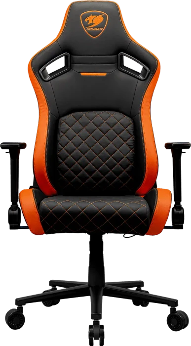 Cougar Defensor CGR-DFL-ORB Gamingstuhl, schwarz/orange