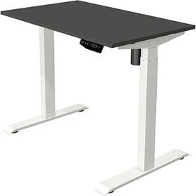 Kerkmann Move 1 elektrisch höhenverstellbarer Sitz-Steh-Schreibtisch 100x60cm anthrazit/weiß