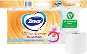 Zewa Ultra Senses Mandelblüte Toilettenpapier 4-lagig weiß, 8 Rollen