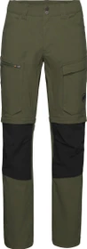 Mammut Zinal Hybrid Zip-Off Hose lang dark marsh/black (Herren)