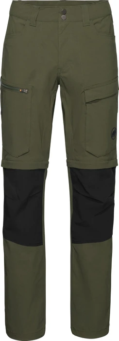 Mammut Zinal Hybrid Zip-Off Hose lang dark marsh/black (Herren)