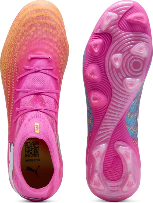Puma Future 9 Pro FG/AG poison pink/sun stream/bright aqua/puma white (108712-05) – Bild 4 von 4