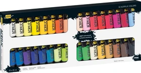 Kreul Solo Goya Acrylfarbe, 32 Farben, 20ml, 32er-Set