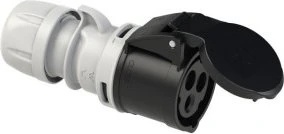 PCE CEE-Kupplung 32A 3p 7h IP44/IP54 SHARK