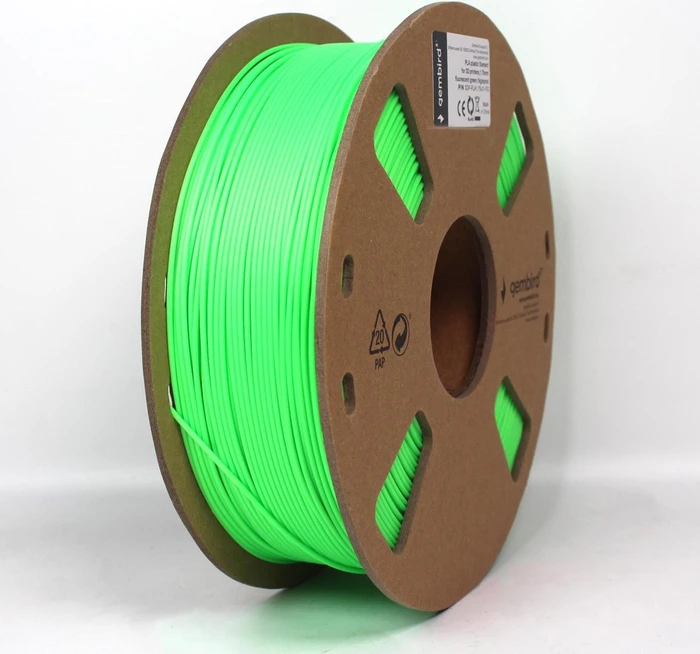 Gembird ABS, fluorescent green, Spule, 1.75mm, 1.00kg