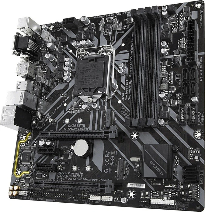 GIGABYTE H370M DS3H (Intel 1151 v2)