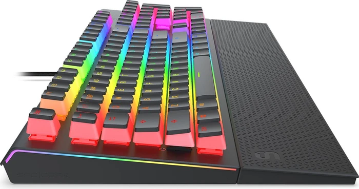 Endorfy SilentiumPC SPC Gear GK650K Omnis Pudding Edition, LEDs RGB, Kailh RED, USB, DE