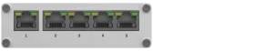 Teltonika TSW Industrial Gigabit Switch, 5x RJ-45, PoE PD (TSW110)
