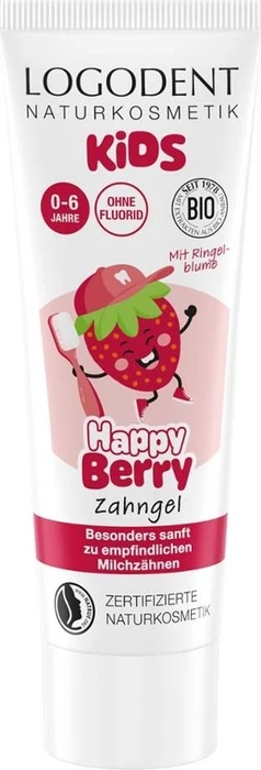 Logona Logodent Kids Happy Berry Zahngel, 75ml