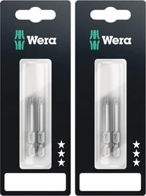 Wera 867/4 Z SB Torx Bit 1/4", T20x50mm, 2 Stück