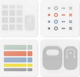 Microsoft Adaptives Surface-Kit - 3D Aufkleber und Etiketten zur Anschlusskennzeichnung