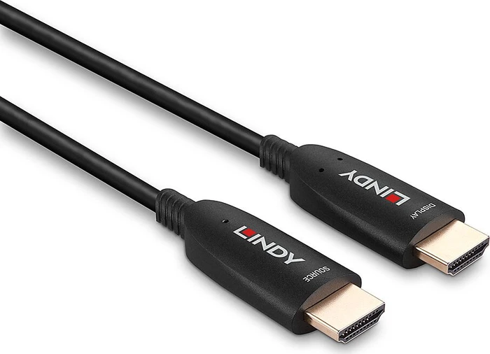 Lindy Fibre Optic Hybrid HDMI 8K60 Cable HDMI 2.1 Kabel, 15m