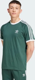 adidas Adicolor Classics 3-Streifen T-Shirt kurzarm mineral green (Herren)