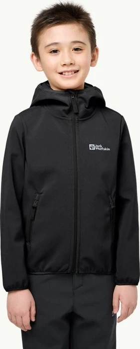 Jack Wolfskin Fourwinds Funktionsjacke granite black (Junior)