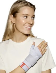 Sporlastic Manudyn Pollex Handgelenkbandage rechts Größe XS platinum, 1 Stück