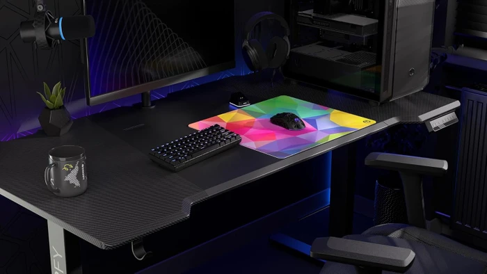 Endorfy Crystal Spectrum L, 450x400mm, Motiv bunt
