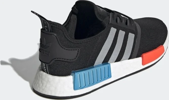 adidas NMD_R1 core black/silver metallic/solar red (Herren)