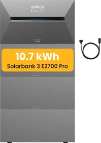 Anker SOLIX Solarbank 3 E2700 Pro mit 3x BP2700, 10.75kWh