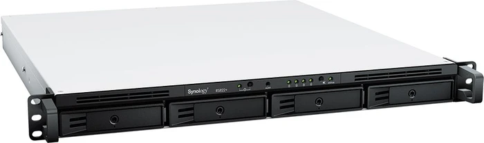 Synology RackStation RS822+, 2GB RAM ECC, 4x RJ-45 1000Base-T, 2x USB-A 3.0, 1HE