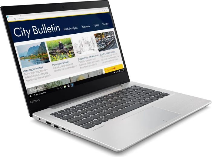 Lenovo IdeaPad 320S-14IKB, grau, Pentium Gold 4415U, 8GB RAM, 128GB SSD, DE