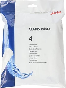 Jura Claris White Wasserfilterpatrone, 4 Stück
