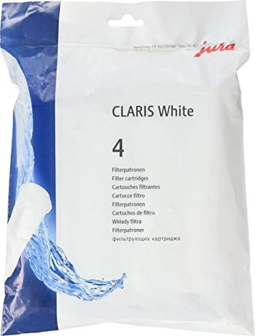 Jura Claris White Wasserfilterpatrone, 4 Stück