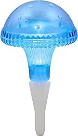 Konstsmide Ku LED Pilz Solar Gartenleuchte blau