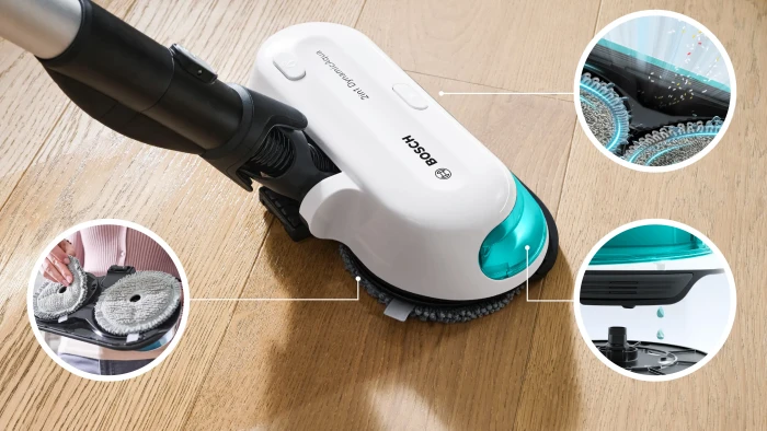 Bosch Unlimited 7 BKS71HYG1 ProHygienic Aqua Akku-Handstaubsauger