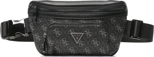 Guess Milano Smart 4G-Logo Bauchtasche dark black