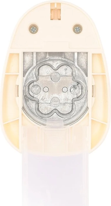 Vaessen Creative Hebel-Motivstanzer Maxi, Blume Clio, gold/weiß, 38x35mm